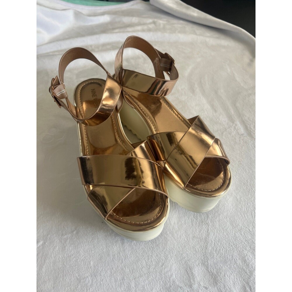 Nine West Platform sandals sz 9.5